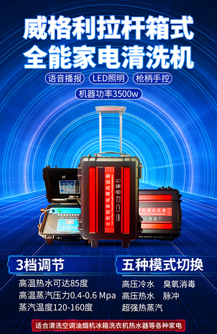 不管買家電清洗機還是地暖清洗機，性能效果很重要